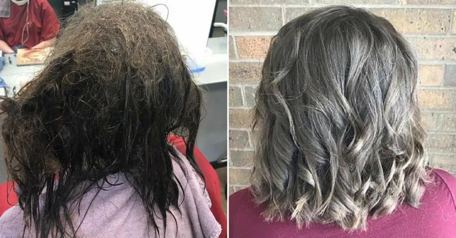 Cabeleireira se recusa a raspar o cabelo emaranhado de adolescente com depressão e passa 13 horas arrumando-o